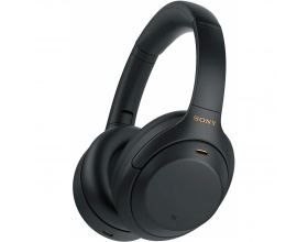 Sony WH-1000XM4 Ασύρματα/Ενσύρματα Over Ear Ακουστικά Black Μαύρα