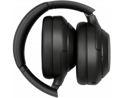 Sony WH-1000XM4 Ασύρματα/Ενσύρματα Over Ear Ακουστικά Black Μαύρα