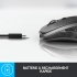 Logitech MX Anywhere 2S Ασύρματο Bluetooth Ποντίκι Graphite