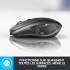 Logitech MX Anywhere 2S Ασύρματο Bluetooth Ποντίκι Graphite