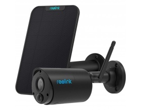 Reolink KIT Argus Eco + Solar panel Wifi αυτόνομη κάμερα χωρίς χρήση καλωδίων Black