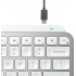 Logitech MX Keys Mini Ασύρματο Bluetooth Πληκτρολόγιο Αγγλικό US Ασημί