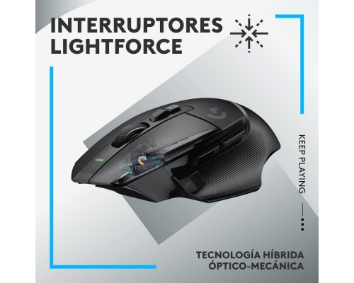 Logitech G502 X PLUS LIGHTSPEED Wireless RGB Gaming Mouse Μαύρο