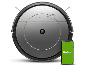 iRobot Combo R1138 Σκούπα Ρομπότ για Σκούπισμα & Σφουγγάρισμα με Wi-Fi Μαύρη