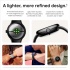 Google Pixel Watch 2 Aluminium με Παλμογράφο (Matte Black / Obsidian Active Band)