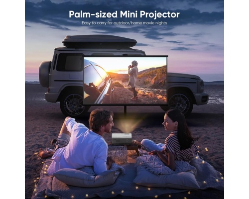 AKATUO ‎XR31 WiFi Bluetooth Projector Full HD 1080P