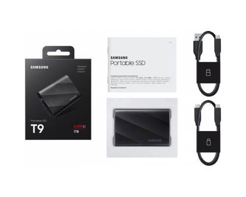 Samsung portable SSD T9 2TB Μαύρο