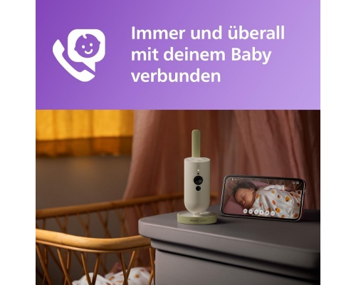 Philips Avent SCD643/26 Baby Camera with App