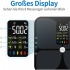 Lepulse Lescale F4 Heart Rate Smart Body Fat Scale Black