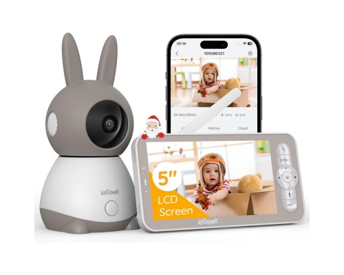 ieGeek Baby Monitor ‎Baby 1T 2K 5"