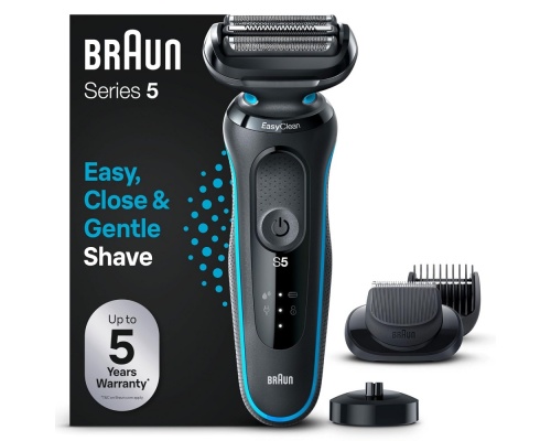 Braun Series 5 51-M4500cs Ξυριστική Μηχανή Προσώπου Επαναφορτιζόμενη