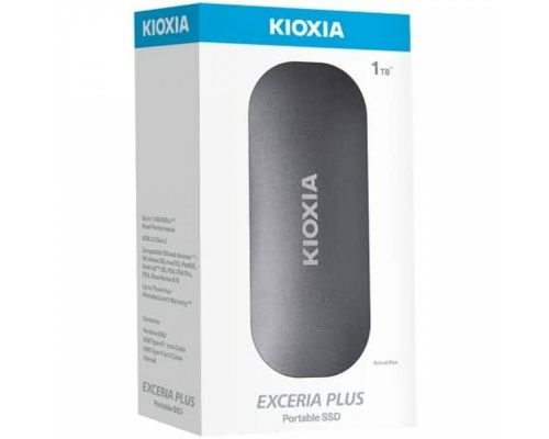 KIOXIA Exceria Plus Portable SSD USB 3.2 Gen2 Type C 1TB (LXD10S001TG8)