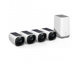 Eufy eufyCam 3 S330 Ολοκληρωμένο Σύστημα CCTV Wi-Fi με Control Hub και 4 Ασύρματες Κάμερες 8MP