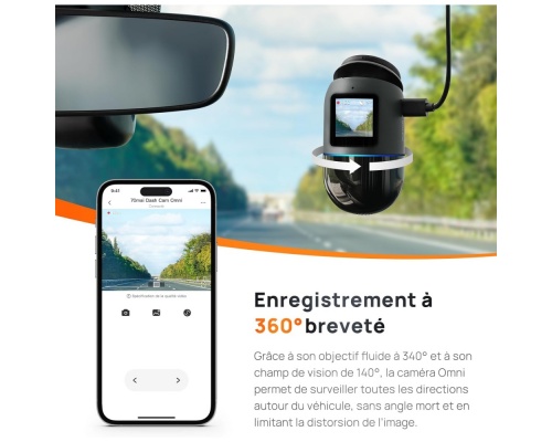 XIAOMI 70MAI DASH CAM OMNI BLACK 128GB