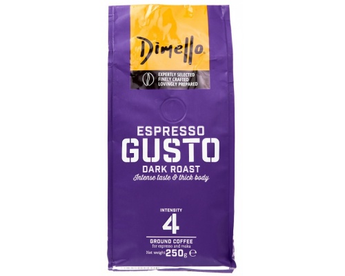 Dimello Καφές Espresso Gusto Dark Roast 250gr