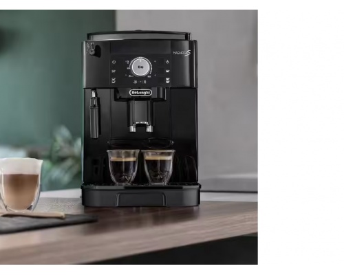 Delonghi Magnifica S ECAM11.112.B Αυτόματη Μηχανή Espresso 1450W Πίεσης 15bar με Μύλο Άλεσης Μαύρη