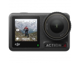 DJI Osmo Action 4 Standard Combo Action Camera 4K Ultra HD Υποβρύχια με WiFi Μαύρη με Οθόνη 2.25"