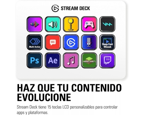 Elgato Stream Deck MK.2 15 Buttons Λευκό