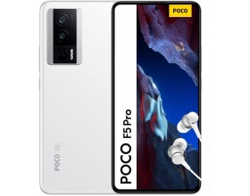 Xiaomi POCO F5 Pro 5G (8GB/256GB) Λευκό