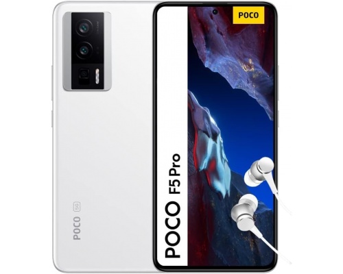 Xiaomi POCO F5 Pro 5G (8GB/256GB) Λευκό