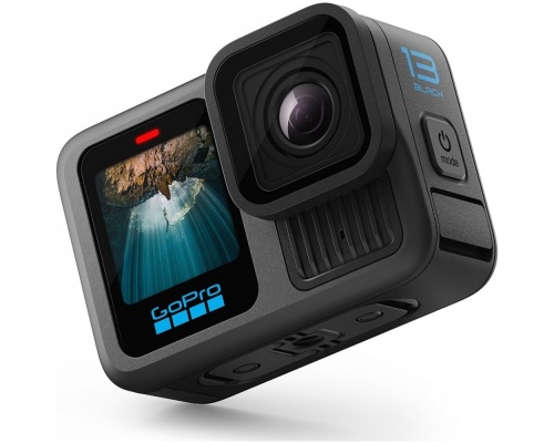 GoPro Hero13 Action Camera 5K Υποβρύχια με WiFi Μαύρη με Οθόνη 2.27"