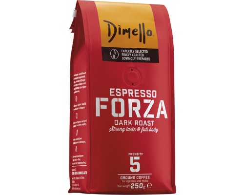 Dimello Καφές Espresso Forza Αλεσμένος 250gr