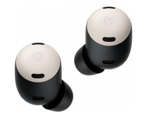 Google Pixel Buds Pro Bluetooth Handsfree Ακουστικά με Αντοχή στον Ιδρώτα και Θήκη Φόρτισης Porcelain