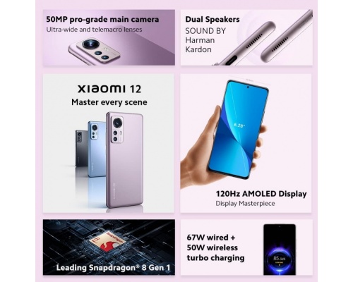 Xiaomi 12 5G 8+128GB Gray