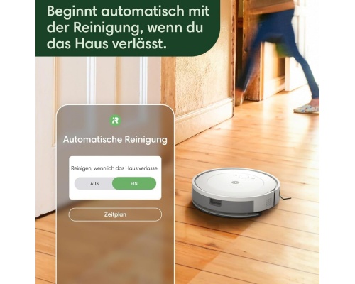 iRobot Roomba Combo Essential Σκούπα Ρομπότ για Σκούπισμα & Σφουγγάρισμα με Χαρτογράφηση και Wi-Fi Λευκή