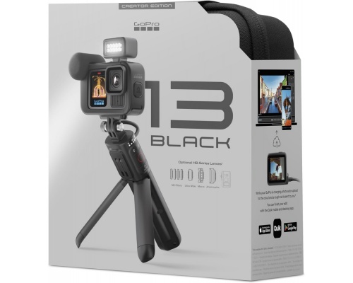 GoPro HERO13 Creator Edition Action Camera 5K Υποβρύχια με WiFi Μαύρη με Οθόνη 2.27"